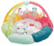 Fehn 3-D-Activity-Nest Spielbogen Aiko & Yuki – Baby Krabbeldecke rund mit 5 abnehmbaren Spielzeugen zum Greifen – Spieldecke für Babys und Kinder ab 0+ Monaten – Krabbelmatte als Geschenk zur Geburt