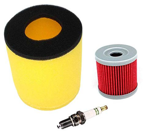 AISEN Luftfilter Ölfilter Zündkerze Tune Up Satz für LTZ 400 KFX 400 Arctic Cat DVX400