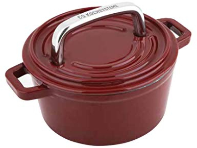 Carl Schmidt Sohn 078065 ALPEN Fleischtopf, Gusseisen, Ø 14 cm