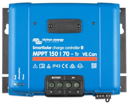 Victron Energy SmartSolar MPPT Tr VE.Can Laderegler 150V 70A 12/24/36/48V | Solar Laderegler mit Bluetooth