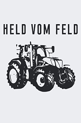 Held vom Feld: Jahreskalender 2021 Kalender Notizbuch A5 mit einem Traktor für einen Landwirt