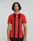 PUMA Herren Teamliga Striped Jersey Shirt, Puma Red-puma Black-puma White, M EU