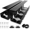 ENONCI Under Desk Cable Management No Drill Sturdy Steel Under Desk Storage Tray for Keeping Cable Desk Tidy, Managing Cables Power Strips for Office and Home (2 Pack)