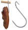 AlcoFermBrew Right Angle S Hooks x 10 pcs | Meat Hooks | Smoking Hooks | Smoker Hooks | Butcher Hooks