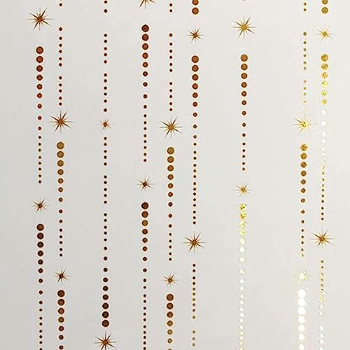 Geschenkpapier 70cm x 2m Rolle Sterne Muster Weihnachtspapier weiß gold metallic