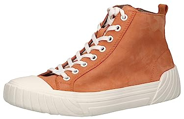 Caprice Leder Sneaker High-Top Orange 25250