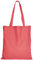 TEXXILLA 10er | 25er | 100er Pack Baumwolltasche - 28 Farben | mit Zwei Langen Henkeln | 38x42cm | Jutebeutel | Einkaufstasche | unbedruckt, Farbe:lachs, Größe:10 Stück
