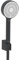 HANSA HANSABASICJET Handbrause-Set, Anti-Kalk-Technik, Durchmesser 95 mm, Eco-Durchfluss, 3-strahlig, 4468013333, Farbe: Matt-Schwarz