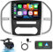 NHOPEEW Android - Autoradio für Mercedes Benz Vito W447 2014 2020-10.1 Zoll Touchscreen Radio mit kabellosem Apple Carplay & Android Auto WiFi GPS + AHD-Rückfahrkamera