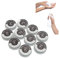 10pcs Lingettes humides Larges biodégradables Lingettes Pour les Mains, Lingettes Jetables Pour les Mains, Mouchoirs Humides Compressés Individuels Portables Pour les Voyages, le Camping, la Randonnée