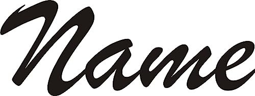 ShirtInStyle Wunschname Angelkahn Boots Bootsaufkleber für Schlauchboote, Text Name 1 Stück 20cm Breit, Aufkleber Folie, Farbe Dunkelblau