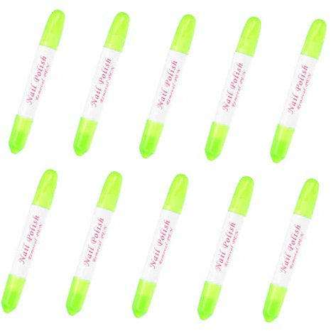 FRCOLOR 20pcs Manicure Accessory Nail Art Correction Pen Nail Polish Gel Remover Pen Cuticle Random Color