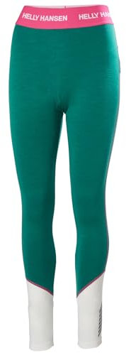 Helly Hansen Damen W Lifa Merino Midweight Pants, 439 Emerald, L EU