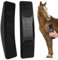 Tuofang 6-in-1 Pferdebürste, Massagekamm für Pferde, Pferdebürsten zur Reinigung, Multifunktionale Horse Grooming Brush, Bürsten Pferde Wurzelbürste (Schwarz)