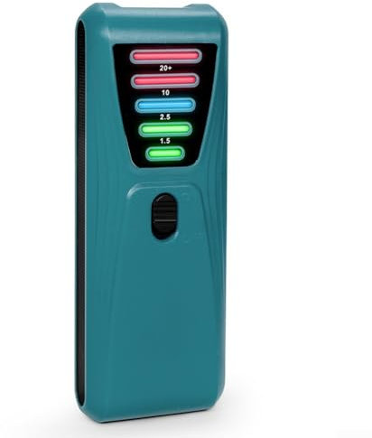 Contatore Geiger, dosimetro digitale portatile ad alta sensibilità, contatore Geiger per radiazioni nucleari elettromagnetiche (verde)