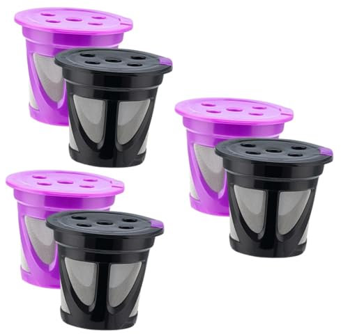 LALADEFIEE 6pezzi Filtri Per Capsule Ricaricabili Accessori Per Macchine Design Per Filtraggio e Ambientale