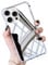 Rnrieyta Mirror Case for iPhone 13 Mini, Makeup Mirror Effect, Hard PC and Soft TPU, Hybrid Case
