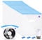 JIZZU 20PCS 3D Printer Filament Storage Bags with Auto Pump Moisture Proof, 34 x 30cm Filament Vacuum Storage Bags Kit Reusable, 3D Printer Filament Vacuum Bags Transparent for Keeping Filament Dry