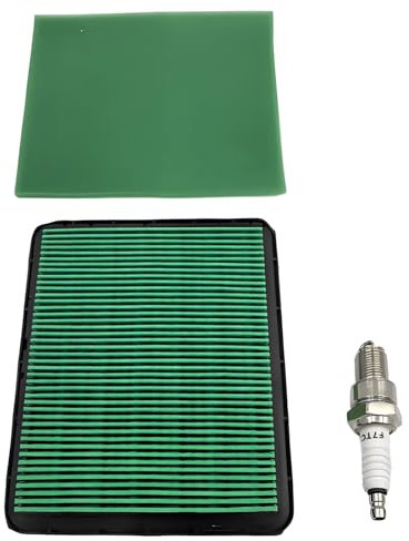 Wjelet Air Filter Fuel Filter Replacement for Honda GCV160 GCV135 GCV190 GC135 GC160 GC190 GX100 CV160A GCV160LA GCV190A GCV190LA Engine, with Spark Plug