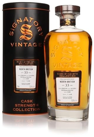 North British 33 Year Old 1991 (cask 262087) - Cask Strength Collection (Signatory)