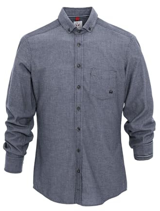 Spieth & Wensky Herren Hemd FISCHACH blau XXL