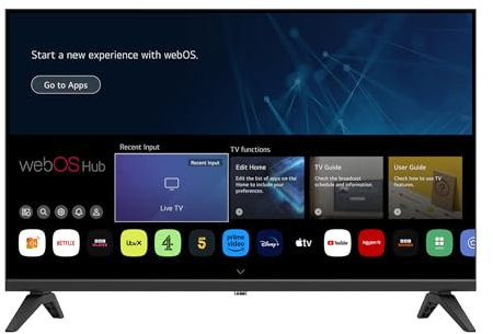 TESLA T43S4K 43-inch Smart TV, 4K UHD, WebOS, Freeview Play, Streaming Apps