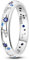 Ringe für Frauen Moon, Sun & Star 925 Sterling Silberringe mit Strassgrüne exquisite schöne Größe 9 für täglich, Foto, Reisen, Geschenke für Frauen Silber für