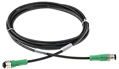 Phoenix 1681619 3 m Black Signal Cable – Signal Cables (3 m, M12, -25 – 80 °C, Black, Grey)