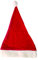 Idena 8580150 - Nikolausmütze, Weihnachtsmann, Santa Claus, für Erwachsene, Rot, Einheitsgröße