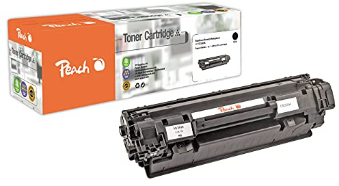 Peach PT218 Schwarz Remanufactured Toner Pack of 1
