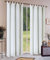 Mikrofaser Vorhang blickdichte Matte unifarbene Gardine, Creme Schlaufen, 245x140 Schal. Material aus Microsatin-Gewebe., 204000