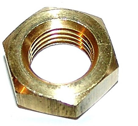 BRASS LOCK NUT LOCKNUT BSP 1/8