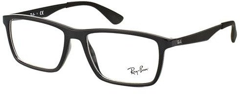 Ray-Ban Herren 0rx 7056 2000 55 Brillengestell, Schwarz (Shiny Black)