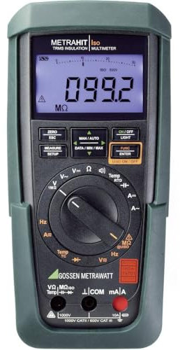 Gossen Metrawatt Metrahit Iso Isolationsmessgerät, CAT III