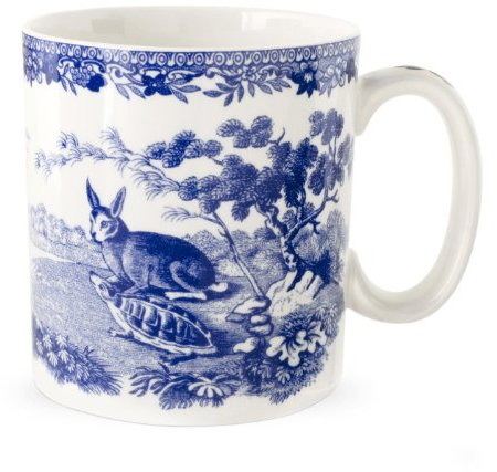 Spode BLRAF5110-X Blue Room Mug-Aesop's Fables, Porcelain