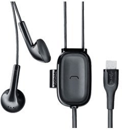 Nokia Headset WH -203 Stero schwarz - Bulk