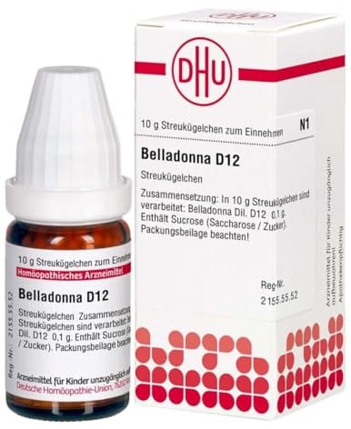 DHU Belladonna D12 Streukügelchen, 10 g Globuli