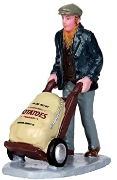 Lemax Christmas Village Market Worker - 32118
