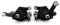 Rasant Versand - Bremssattel Set für Motorrad, Pit Bike, Dirt Bike - Organisch - Standard - 2 Bremssättel