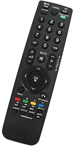 AKB69680403 Fernbedienung Ersetzen für LG AKB69680438 37LF2500 37LF2510 | 37LG2100 37LH2000 37LH200H 37LH201C 37LH3000 37LH3010 37LH301C 37LH3020 37LH3040 42LF2500