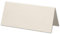 ARTOZ 50x Tischkarten - Ivory-Elfenbein (Creme) - 45 x 100 mm blanko Platz-Kärtchen - Faltkarten für festliche Tafel - Tischdekoration - 220 g/m² gerippt