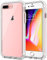 JETech Coque pour iPhone 8 Plus et iPhone 7 Plus, Anti-Jaunissement Étui Housse de Protection Transparente Anti-Chocs et Anti-Rayures (HD Clair)