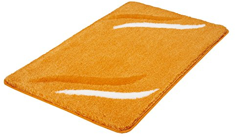 Kleine Wolke Badteppich Florenz, Safran, 70 x 120 cm