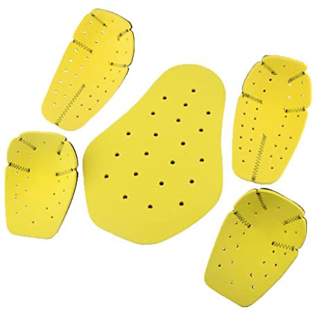 sharplace Pads inserto Chaqueta hombro rodilla protector de espalda armadura Protección Moto