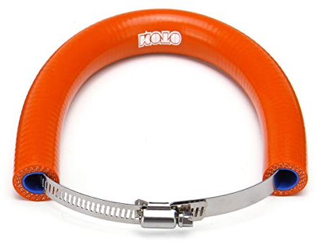 C-FUNN Universal Motorcycle Marmitta Protector può Coprire La Protezione per KTM Exc Sxf 250-525 - Arancione