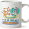 MUGFFINS Taza Graciosa Ser Raro es un Efecto secundario de ser Impresionante - Regalos Divertidos con Frases para Desayuno