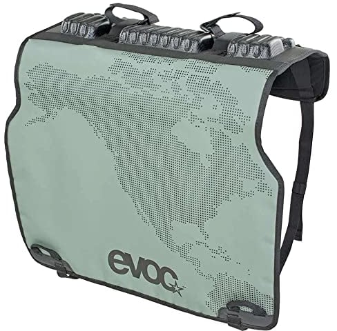 EVOC Pad pick-up Tailgate DUO olive - Rack de transport de vélos pour camion - Olive