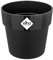 Elho B.for Original Rond Mini 7 - Pot De Fleurs pour Intérieur - Ø 6.6 x H 6.0 cm - Noir/Living Noir