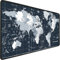 TEDNETGO Large Extended Gaming Mouse Pad, Long Mouse Pads, Extra Large Big Mouse Pad with Stitched Edge, XXL Non-Slip Computer Computer Keyboard Mat for Gamer/Desktop/Office/Home,Map
