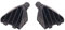 2 x YOU.S Original Hutablage Halter Abdeckung Ablage Kofferraum - 2K0863533